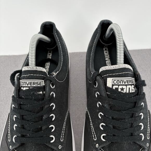 Converse Crimson Core Canvas OX Black Sneakers SZ 11.5 153465C Skate Shoes - Picture 12 of 16